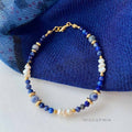 Analee Lapis Pearl Bracelet [VRDW9RQR]