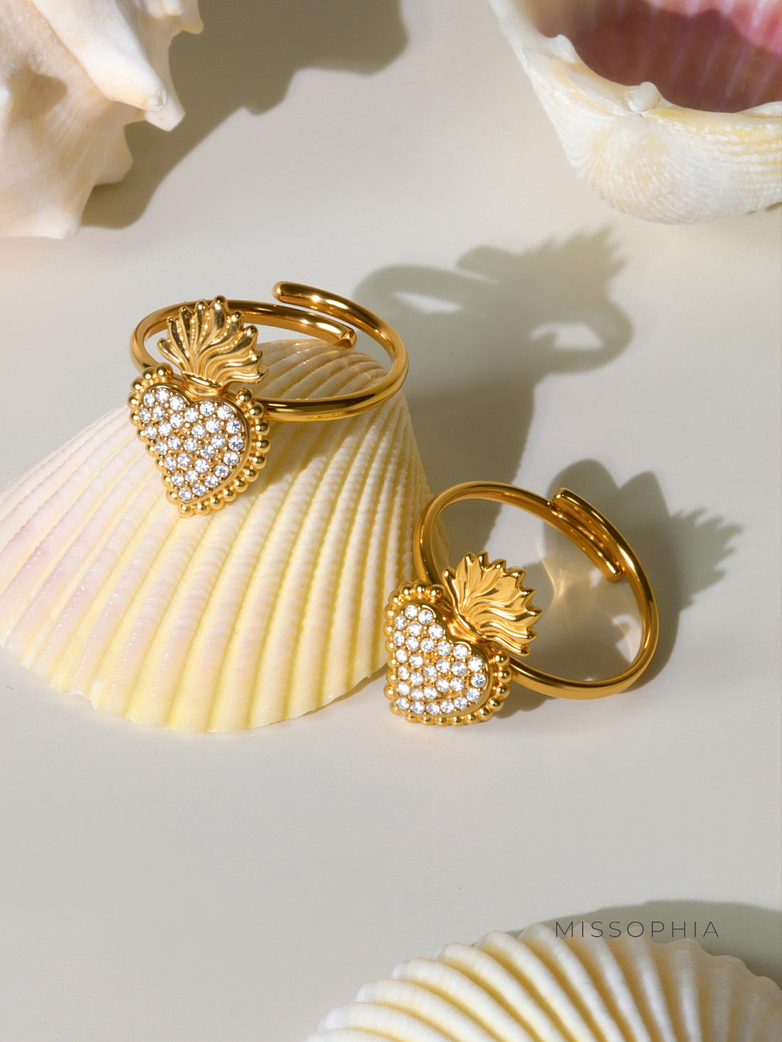 Andee Zircon Stacked Ring [7E0GFSQJ]