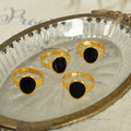 Angely Gold Dripping Open Ring [GV45KW86]