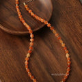 Aribelle Faceted Tiger Eye Necklace [R3D8J9EO]