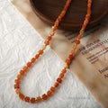 Aribelle Faceted Tiger Eye Necklace [HUE8VCK3]