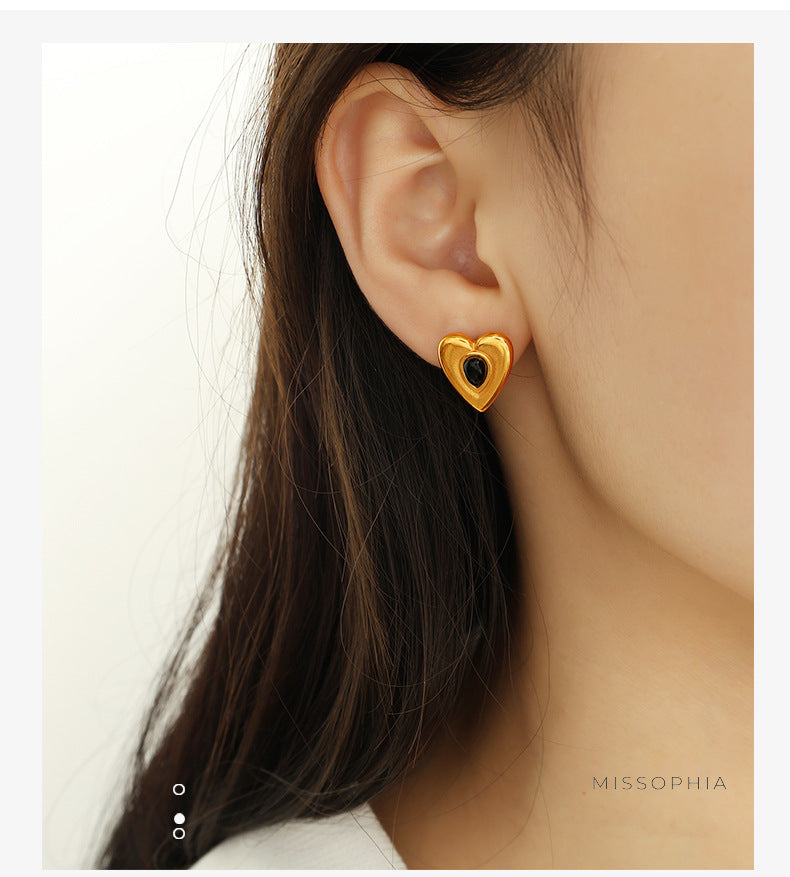 Aryah Heart Pendant Set [222T73IT]
