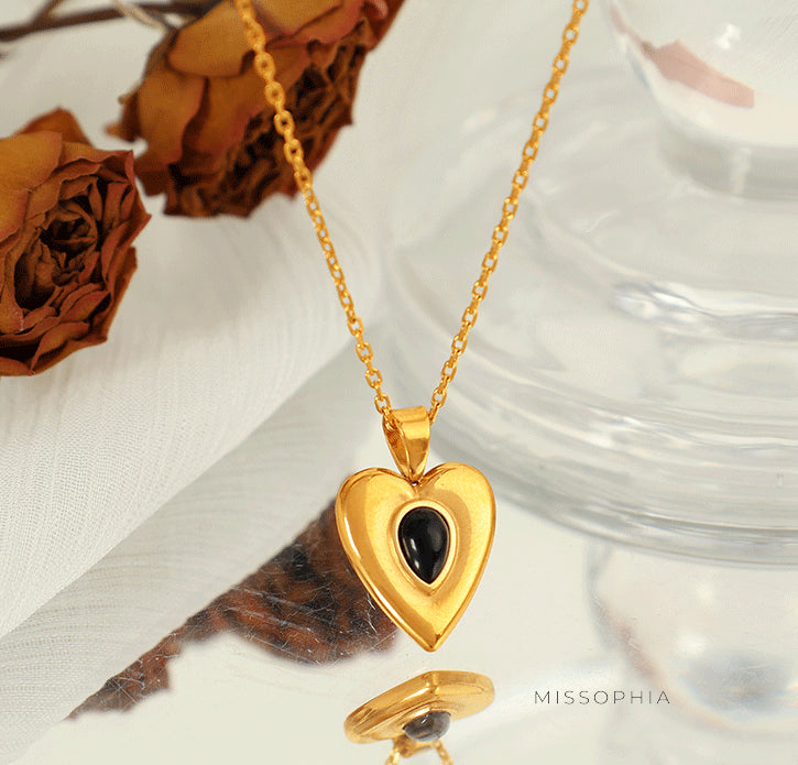 Aryah Heart Pendant Set [6VTPPKQ6]