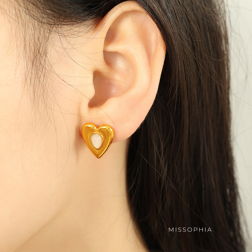 Aryah Heart Pendant Set [RML2ILDQ]