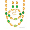Asia Faceted Opal Gold Jewelry Set [89DWFA7D]