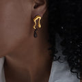Auria Asymmetric Drop Earrings [70VQ3CV4]