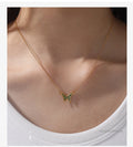Ayah Devil's Eye Rhinestone Necklace [CP00TZ4V]