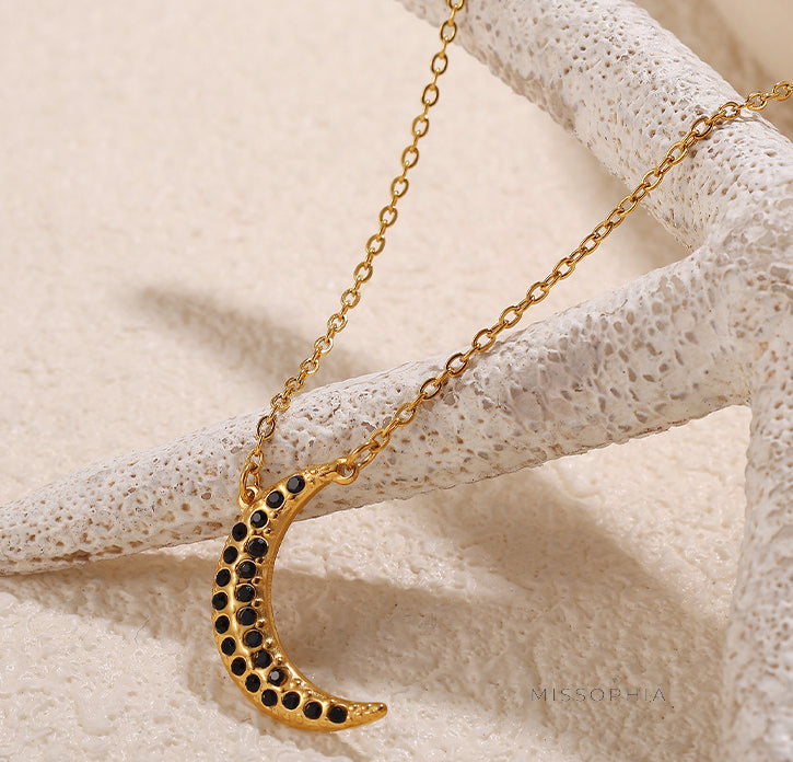 Ayah Devil's Eye Rhinestone Necklace [YWUW4XF0]