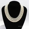 Azure French Pearl Jewelry Set [GYA2WPO7]