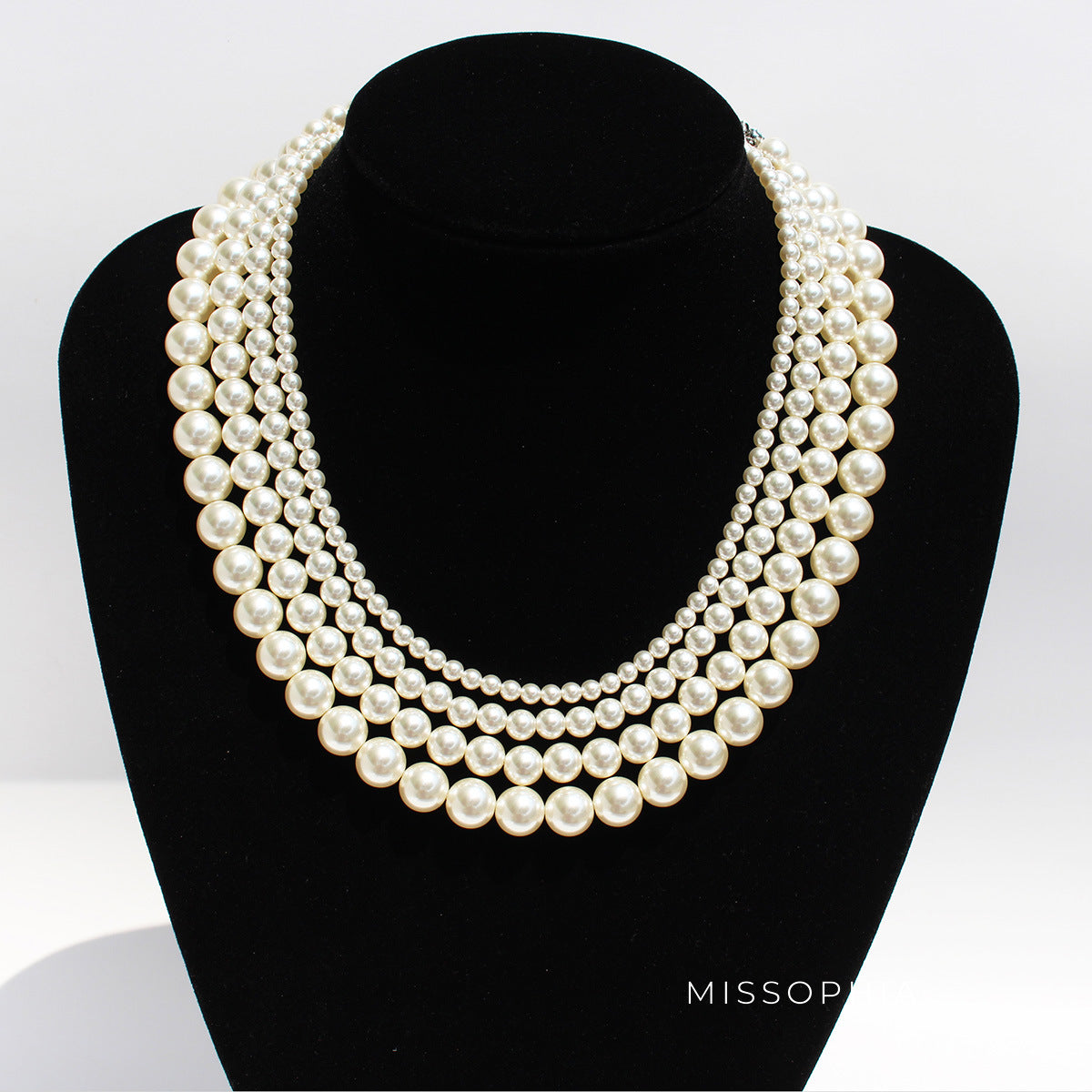 Azure French Pearl Jewelry Set [GYA2WPO7]