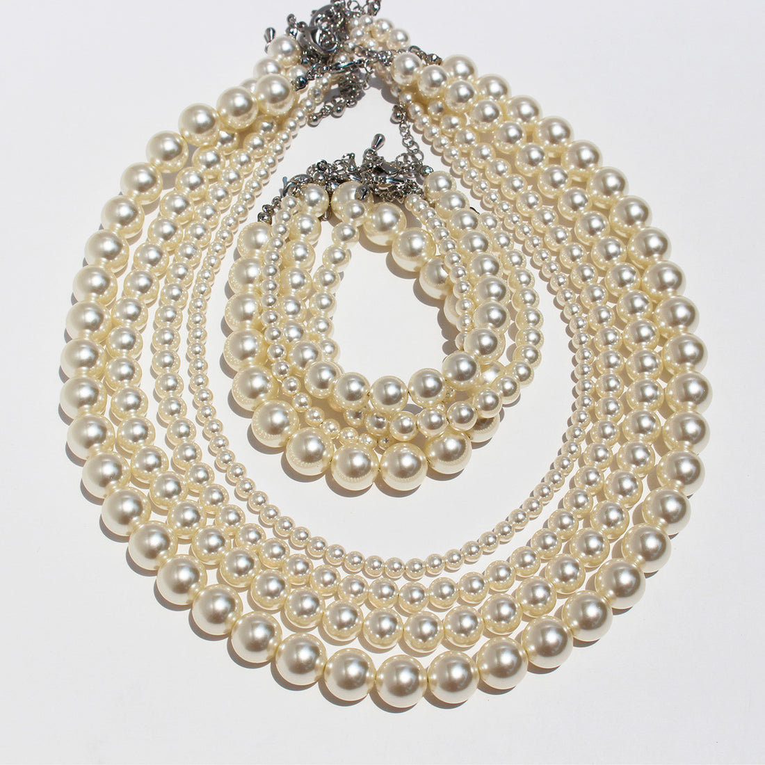 Azure French Pearl Jewelry Set [B67HTF13]