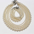 Azure French Pearl Jewelry Set [B67HTF13]