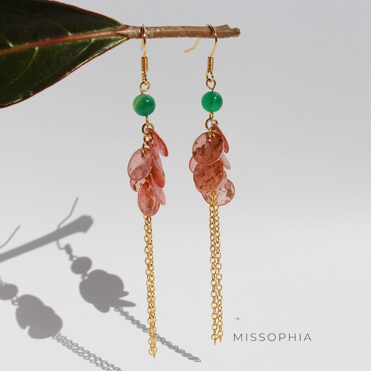 Braeleigh Chinoiserie Tassel Earrings [U3224UI4]