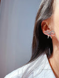Braxton Geometric Bow Earrings [P3H9PGGV]