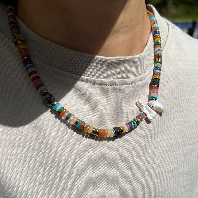 Briella Colorful Disc Choker [01BR4FDC]