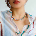 Briella Colorful Disc Choker [4PA5HAM8]