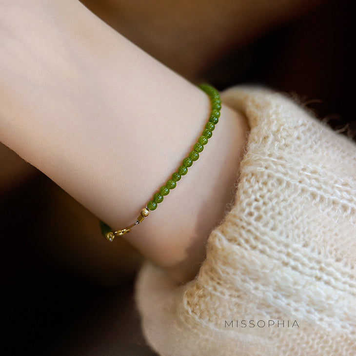 Calianna Delicate Chrysoprase Bracelet [DWW11IBY]