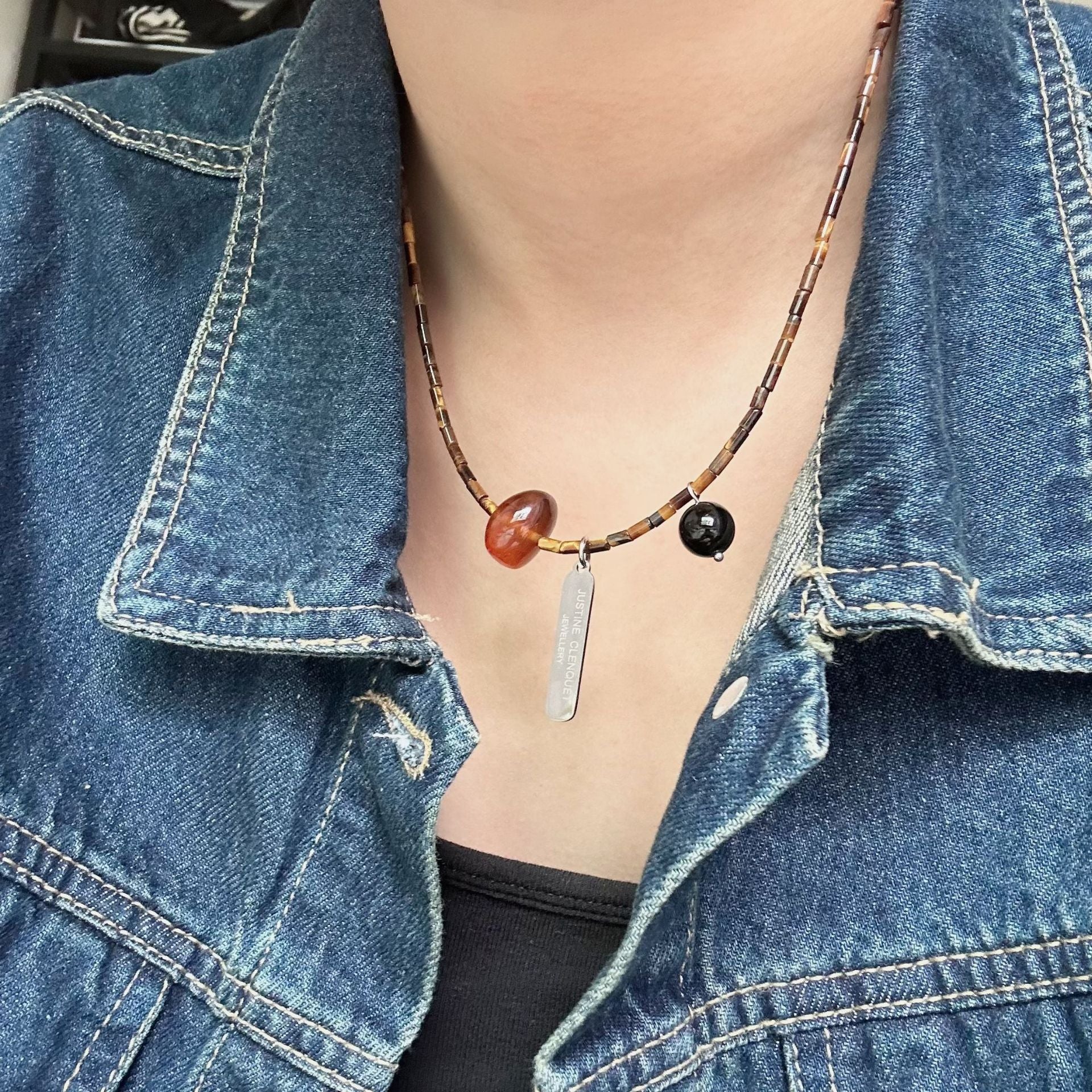 Carmela Tiger's Eye Necklace [P8OBTAG2]