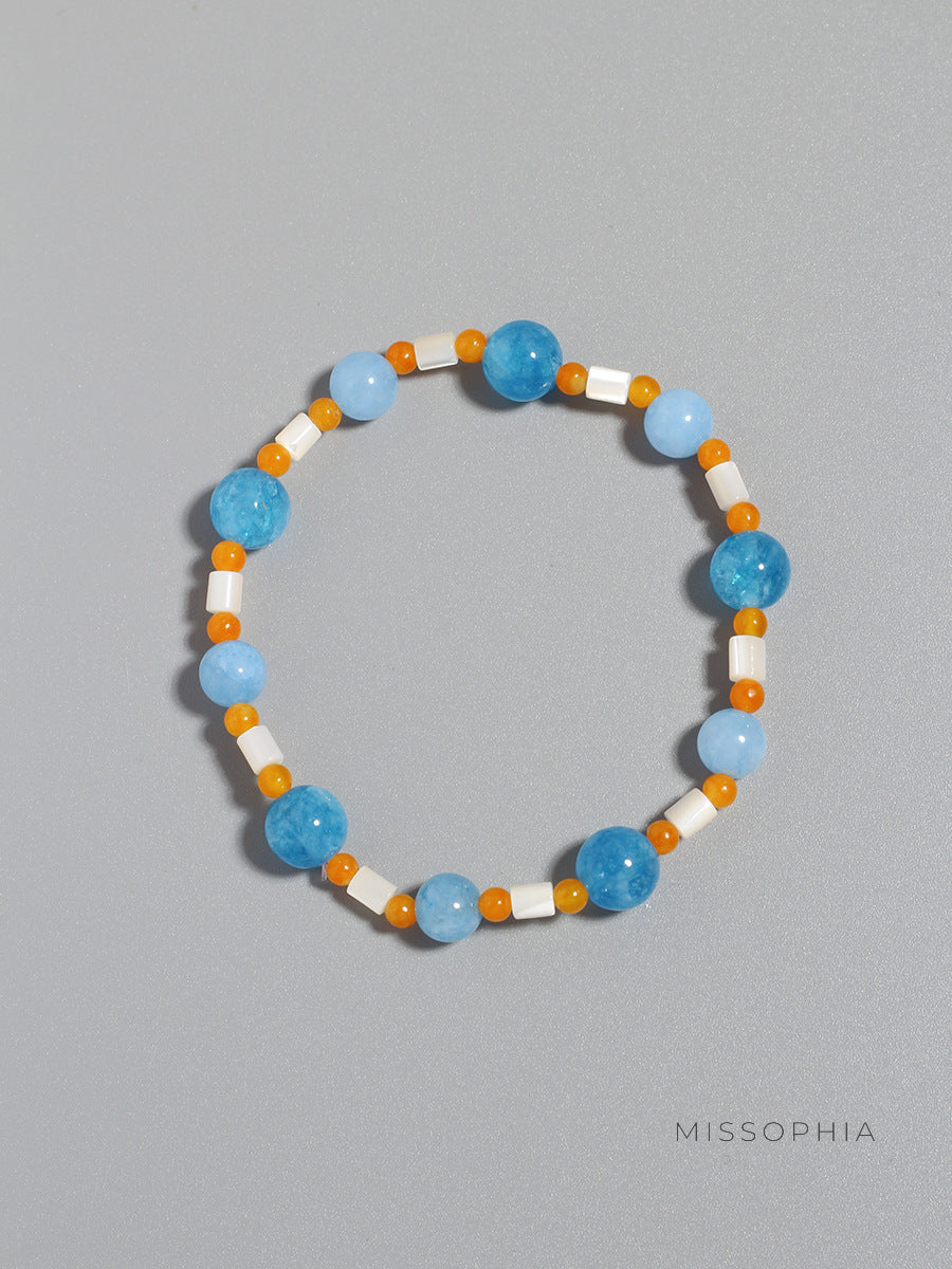 Caydence Ocean Hues Beaded Set [E0U4UP35]