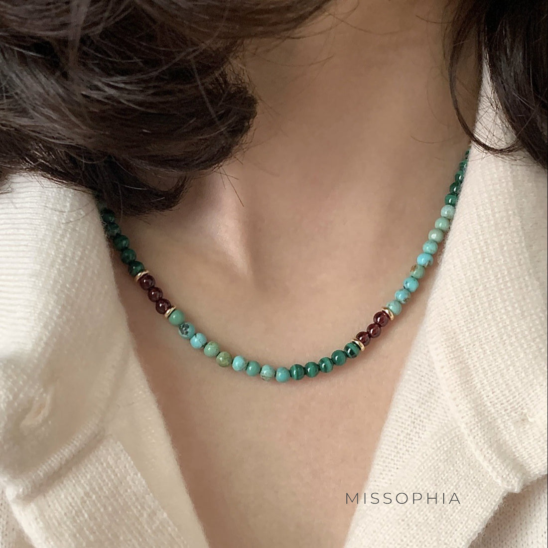 Chanel Natural Stone Choker [WGD5KJ29]