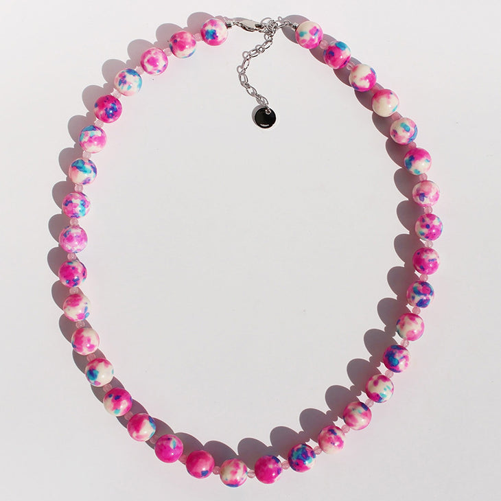 Chantelle Oil Paint Stone Necklace [DL59Y92H]
