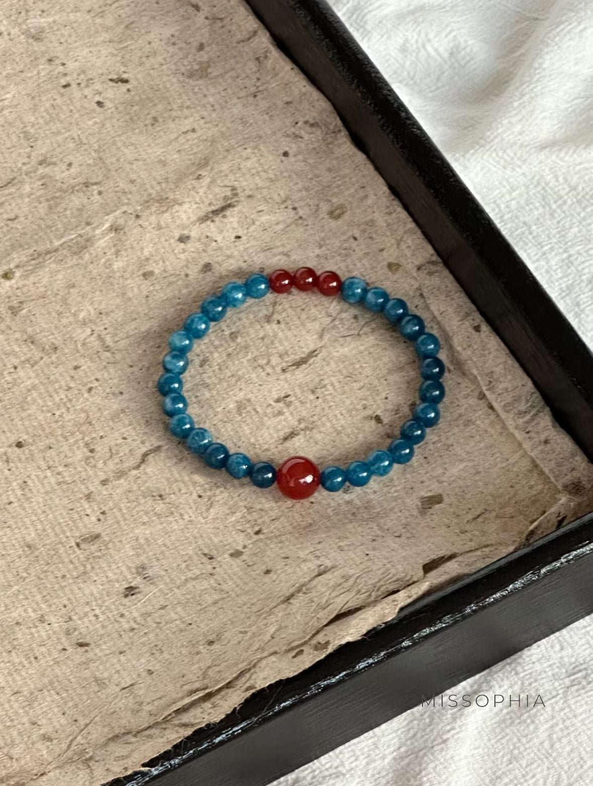 Clarissa Blue Agate Bracelet [VJFQMTR3]