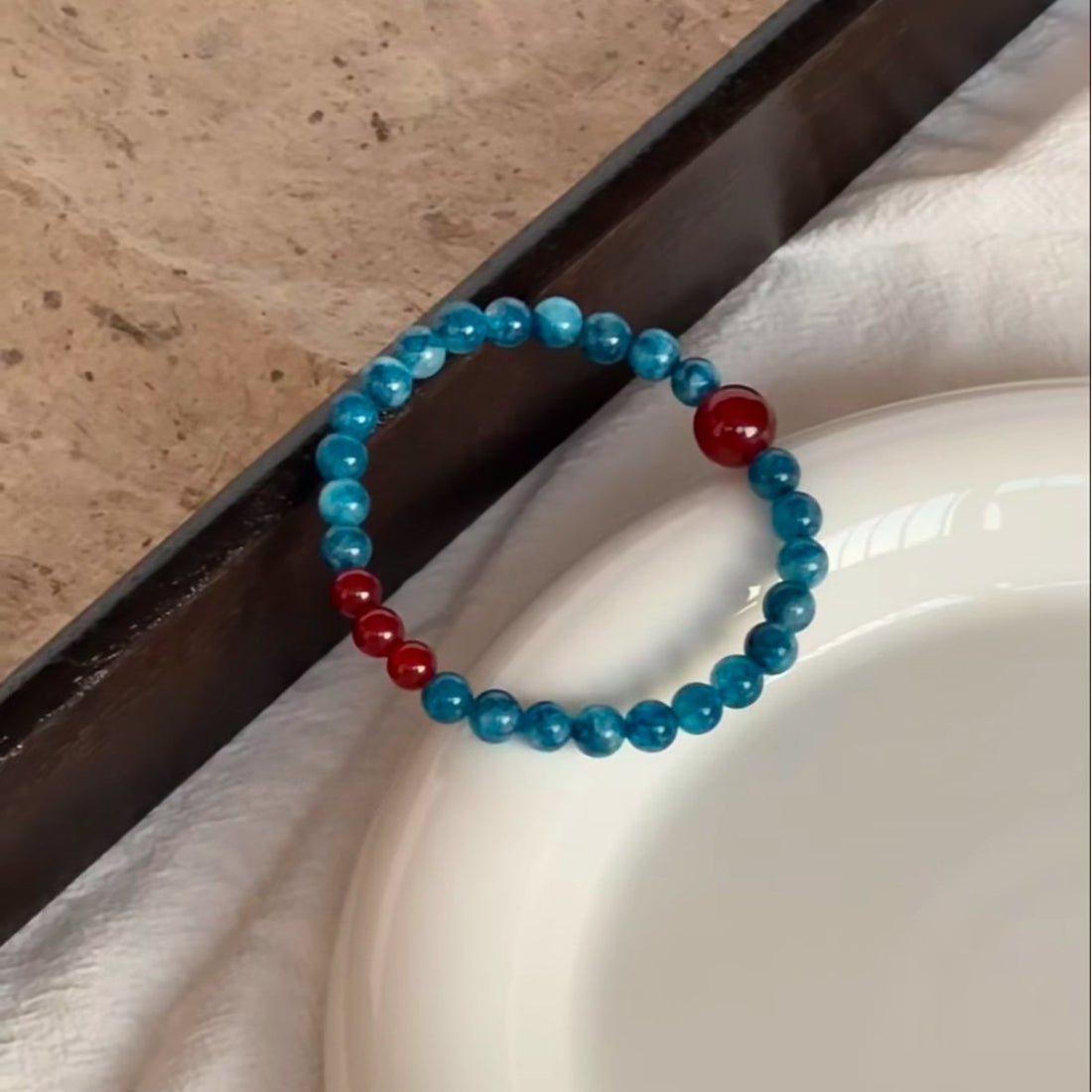 Clarissa Blue Agate Bracelet [5WMASB25]
