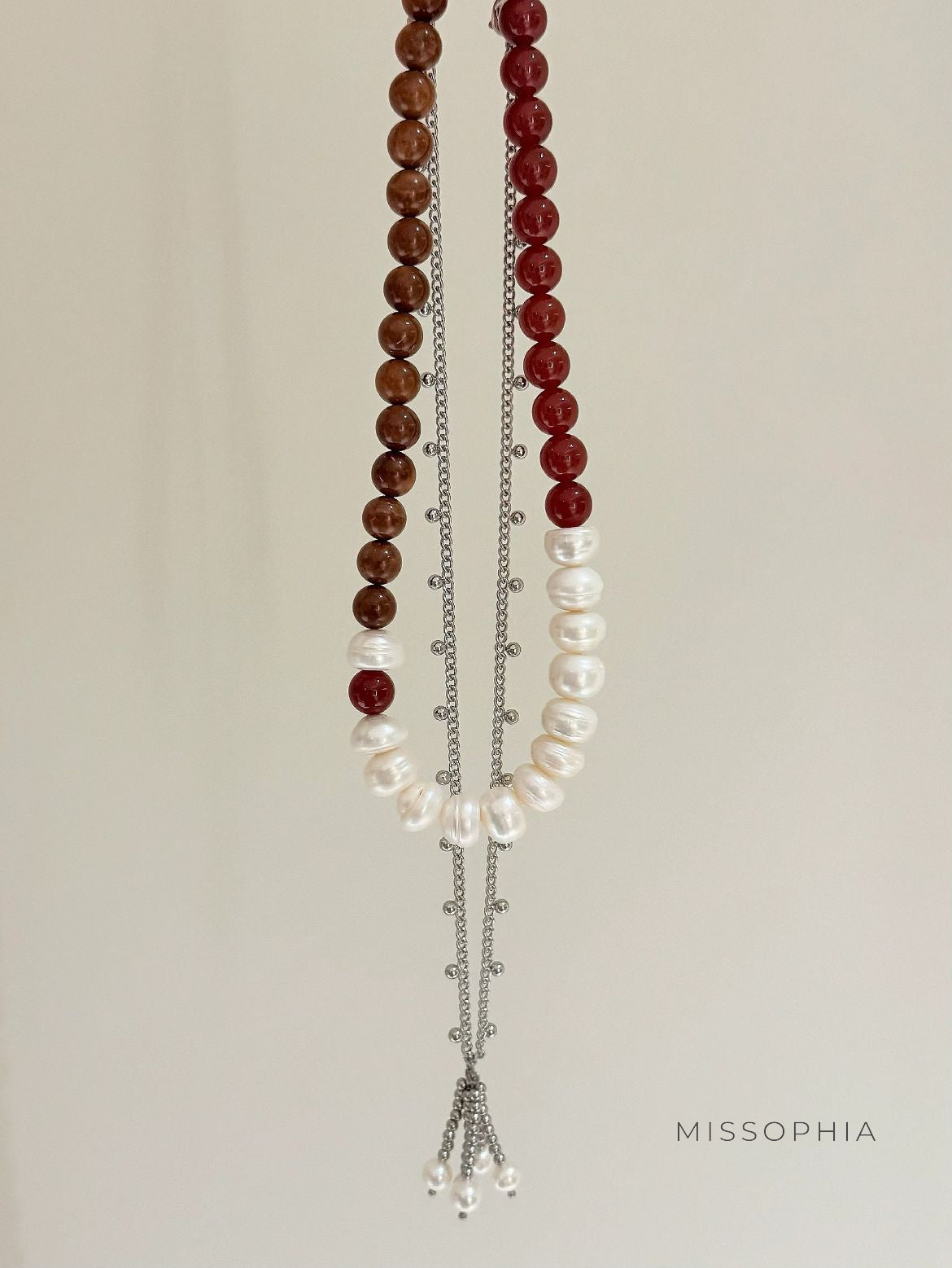 Doreen Freshwater Pearl & Agate Jewelry [B4OJIW74]