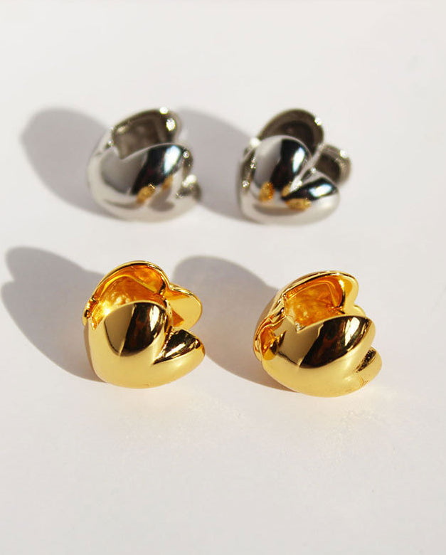 Eastyn Stereo Heart Earrings [JV7VMFUE]