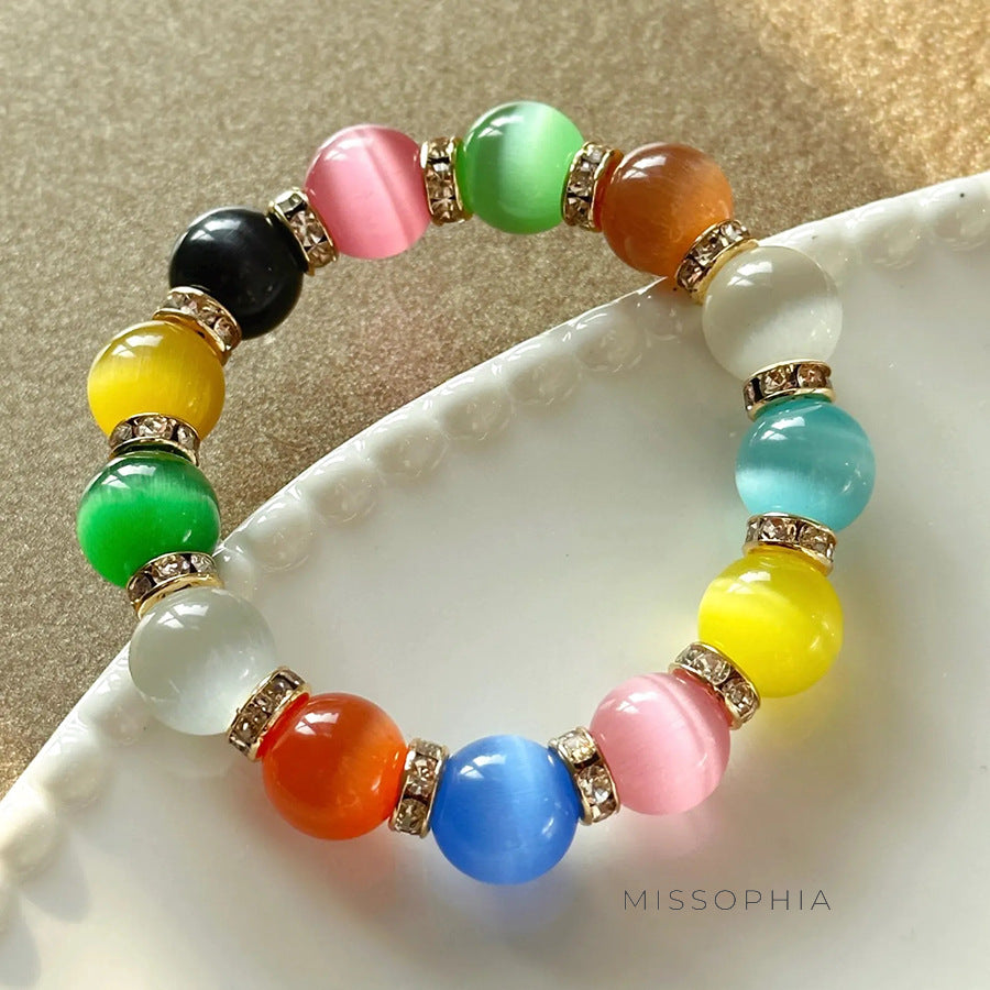 Eesha Radiant Cat's Eye Bracelet [0F0PE0S5]