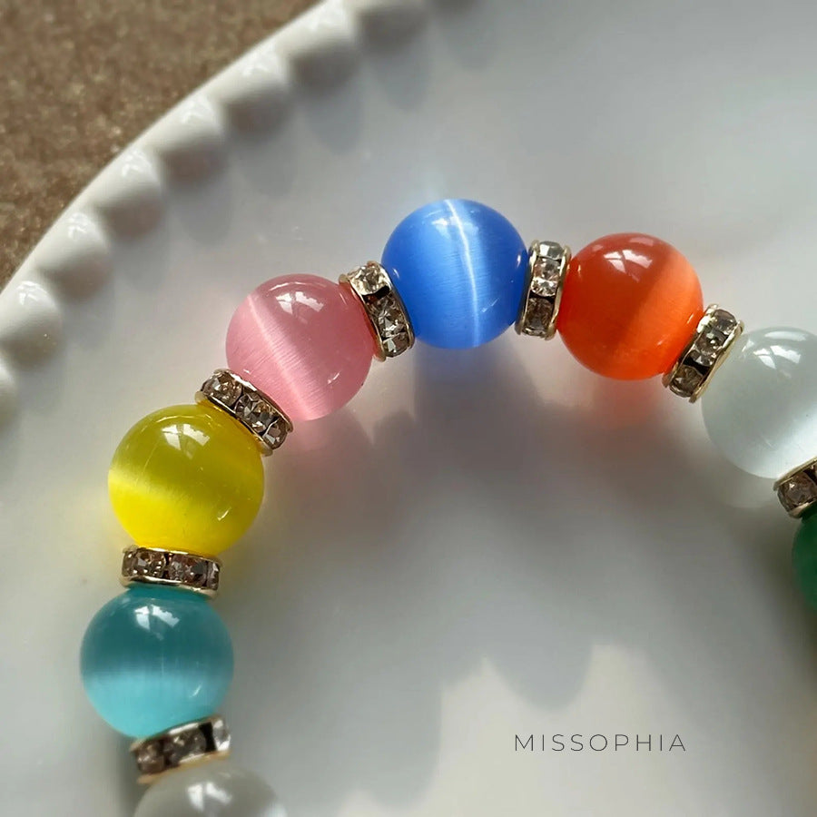 Eesha Radiant Cat's Eye Bracelet [YXCMVV2B]