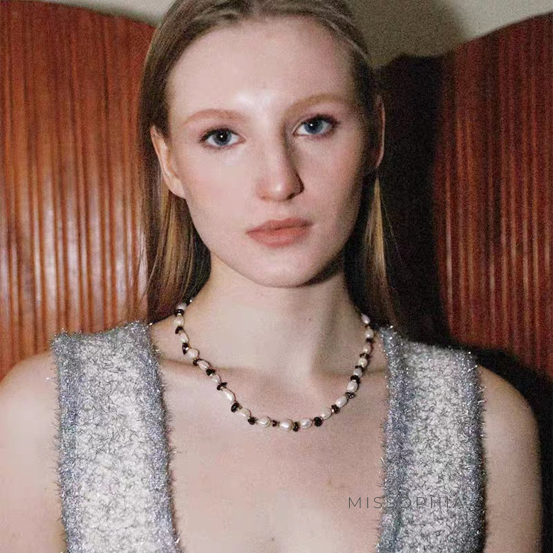 Eliyana Baroque Pearl Necklace [KFTPHUYF]