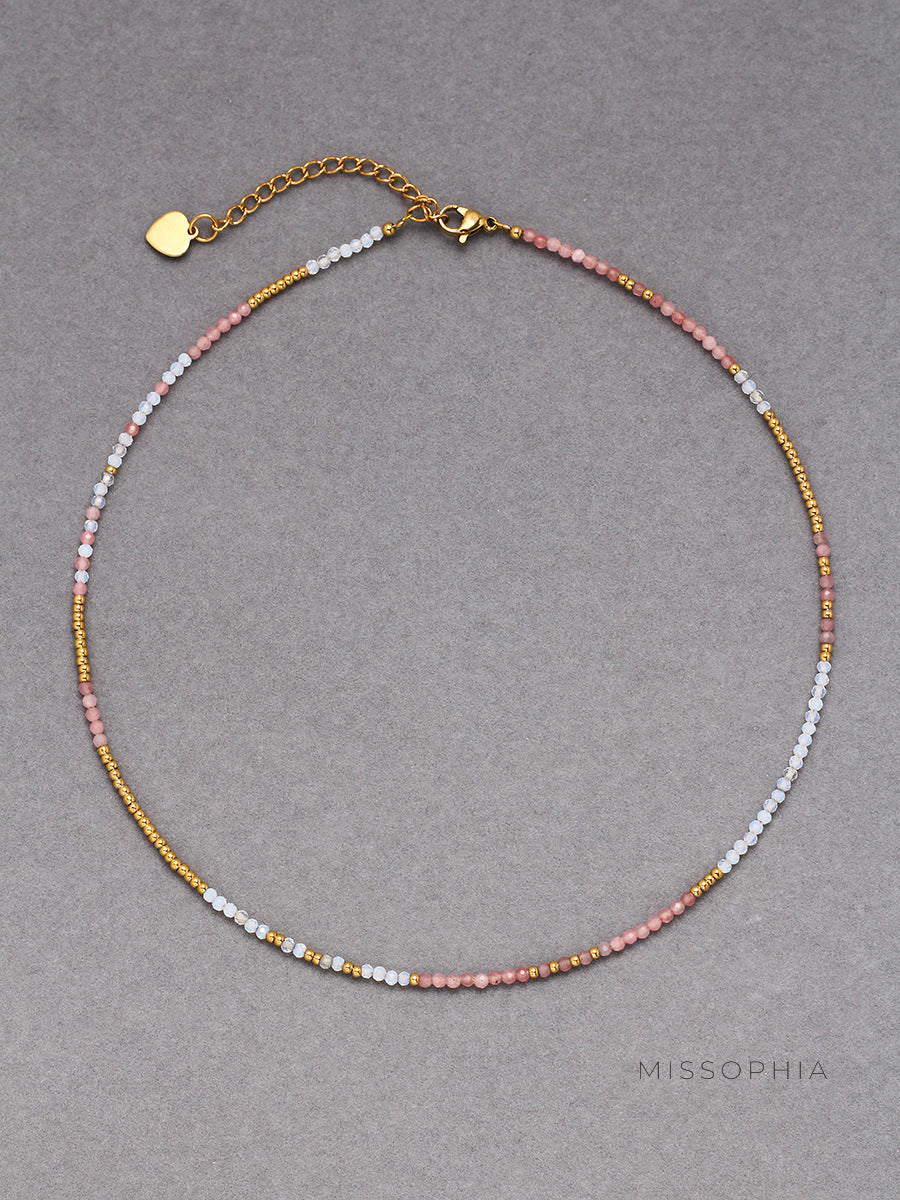 Elliana Rose Crystal Necklace [J45XGR8L]