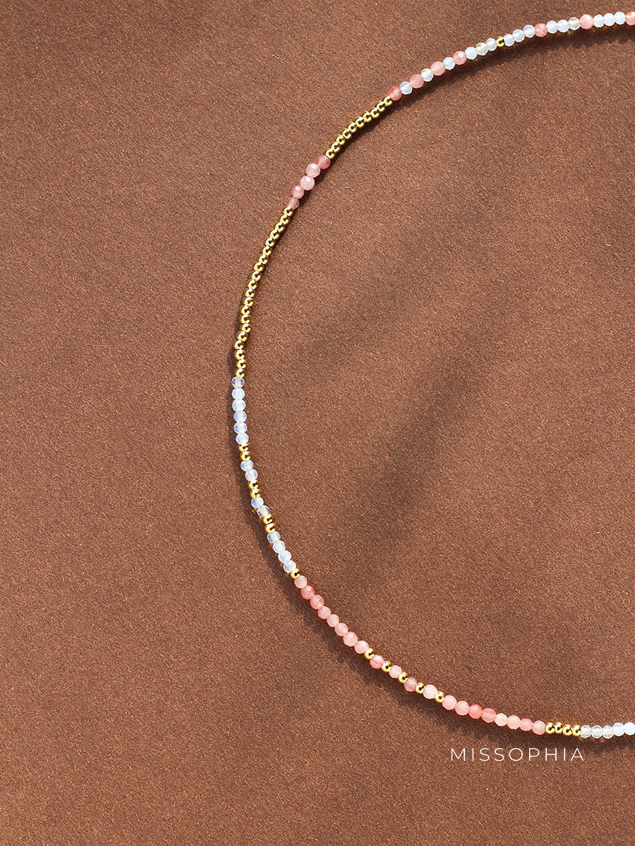 Elliana Rose Crystal Necklace [Y7VL0WX8]