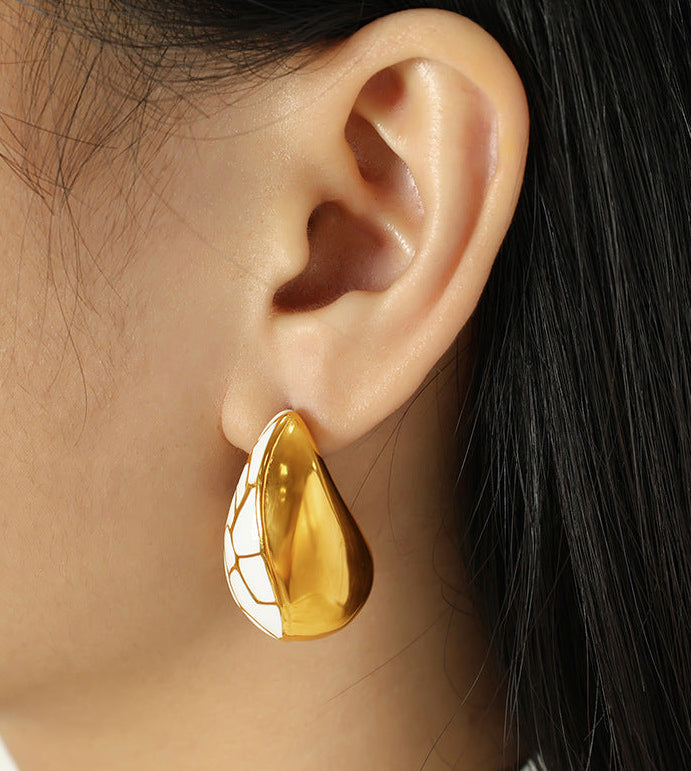 Ellieanna Retro Color Block Earrings [S24SYTDW]