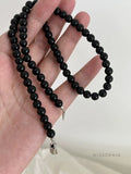 Emmanuella Onyx Beaded Necklace [K8Y99VZY]