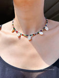 Emmarie Dopamine Shell Necklace [Q1SWPMMJ]