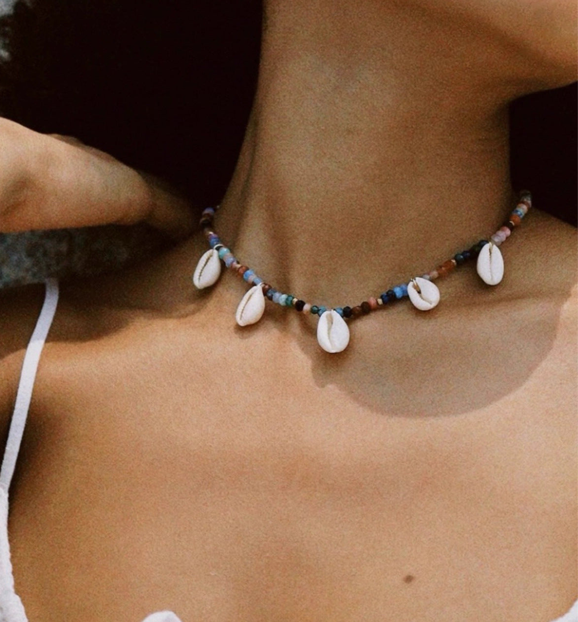 Emmarie Dopamine Shell Necklace