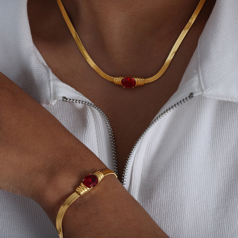 Esme Delicate Geometric Jewelry Set [2O9I13PH]