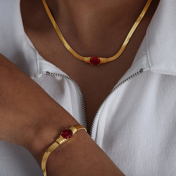 Esme Delicate Geometric Jewelry Set [2O9I13PH]