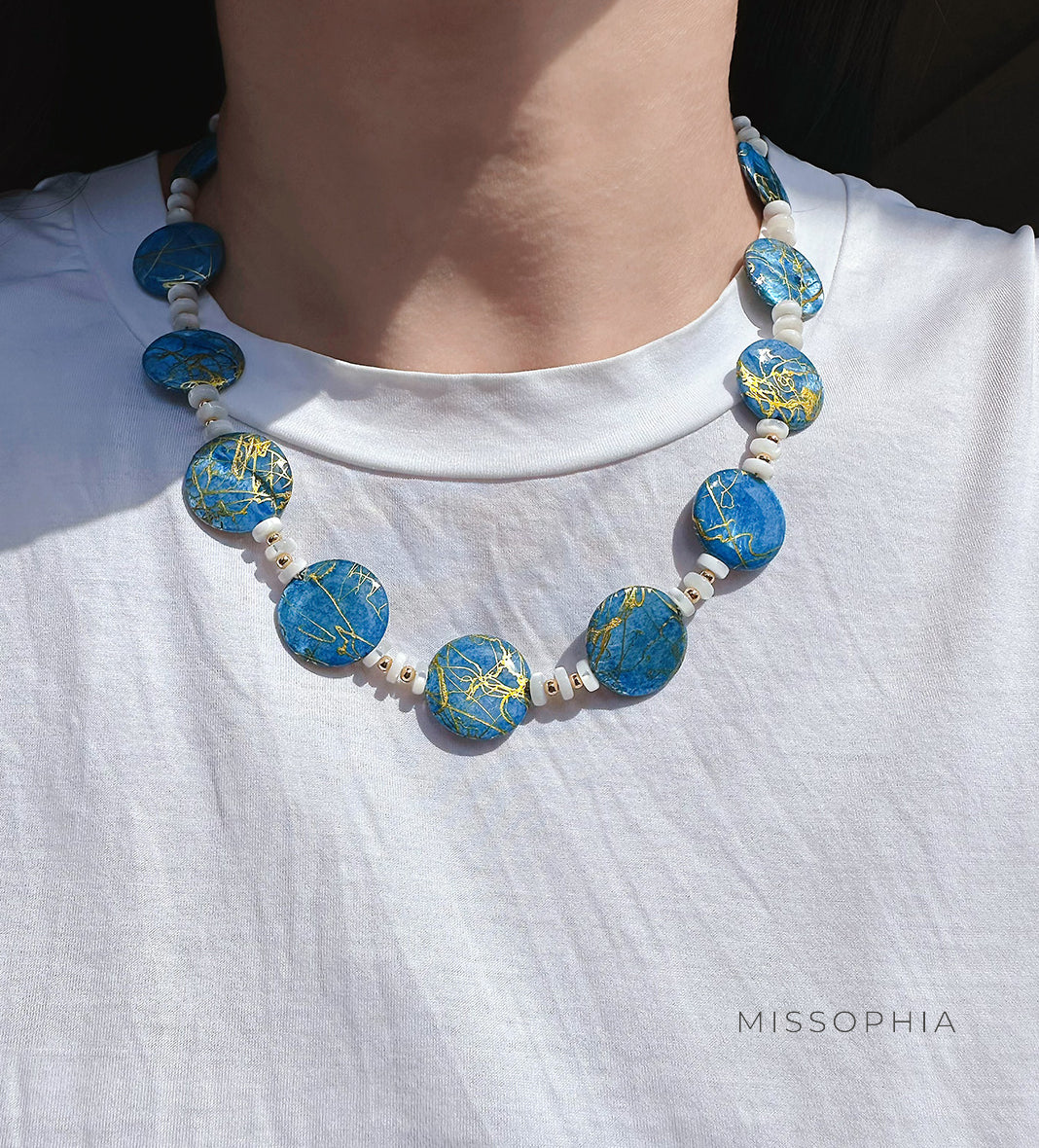 Etta Ocean Shell Necklace [K1XUFE5A]