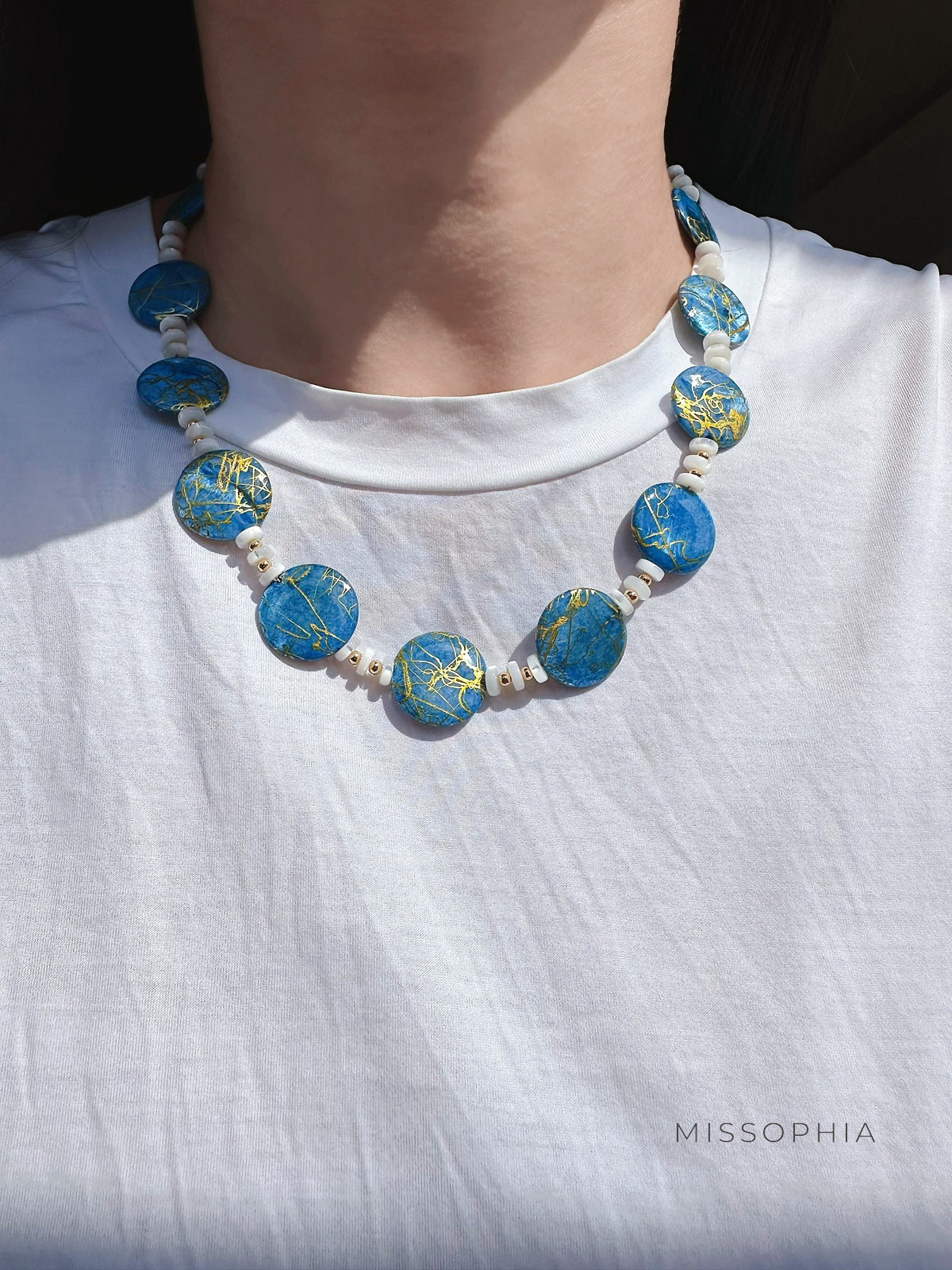 Etta Ocean Shell Necklace [M0LRCQ0P]