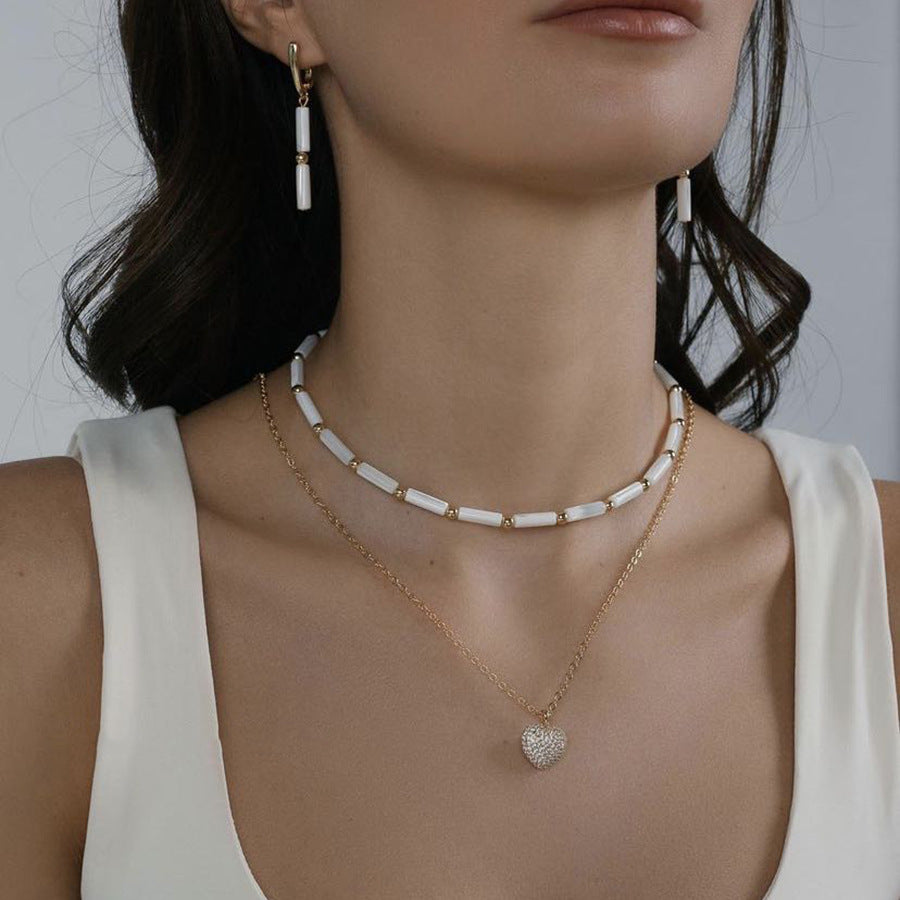 Evelin Delicate Shell Necklace [S29JZZOA]