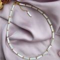 Evelin Delicate Shell Necklace [W12KJOA9]