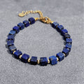 Gabriella Lapis Beaded Necklace [G4HMNAI5]