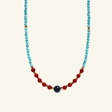 Giavonna Chinoiserie Beaded Necklace [AXC06A94]