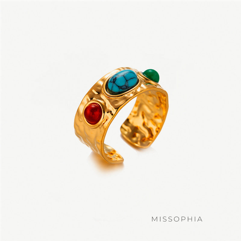 Harmony Natural Stone Ring [ZBLM2E9D]