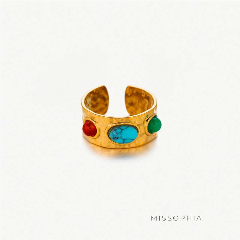 Harmony Natural Stone Ring [IW7WLNQW]