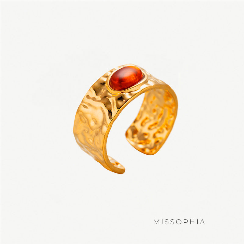 Harmony Natural Stone Ring [JC2ZEOCN]