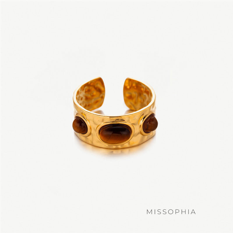 Harmony Natural Stone Ring [H1HP21XO]